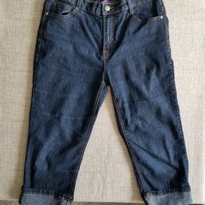 Jeanbay Cropped Cuffed Embellished Jeans